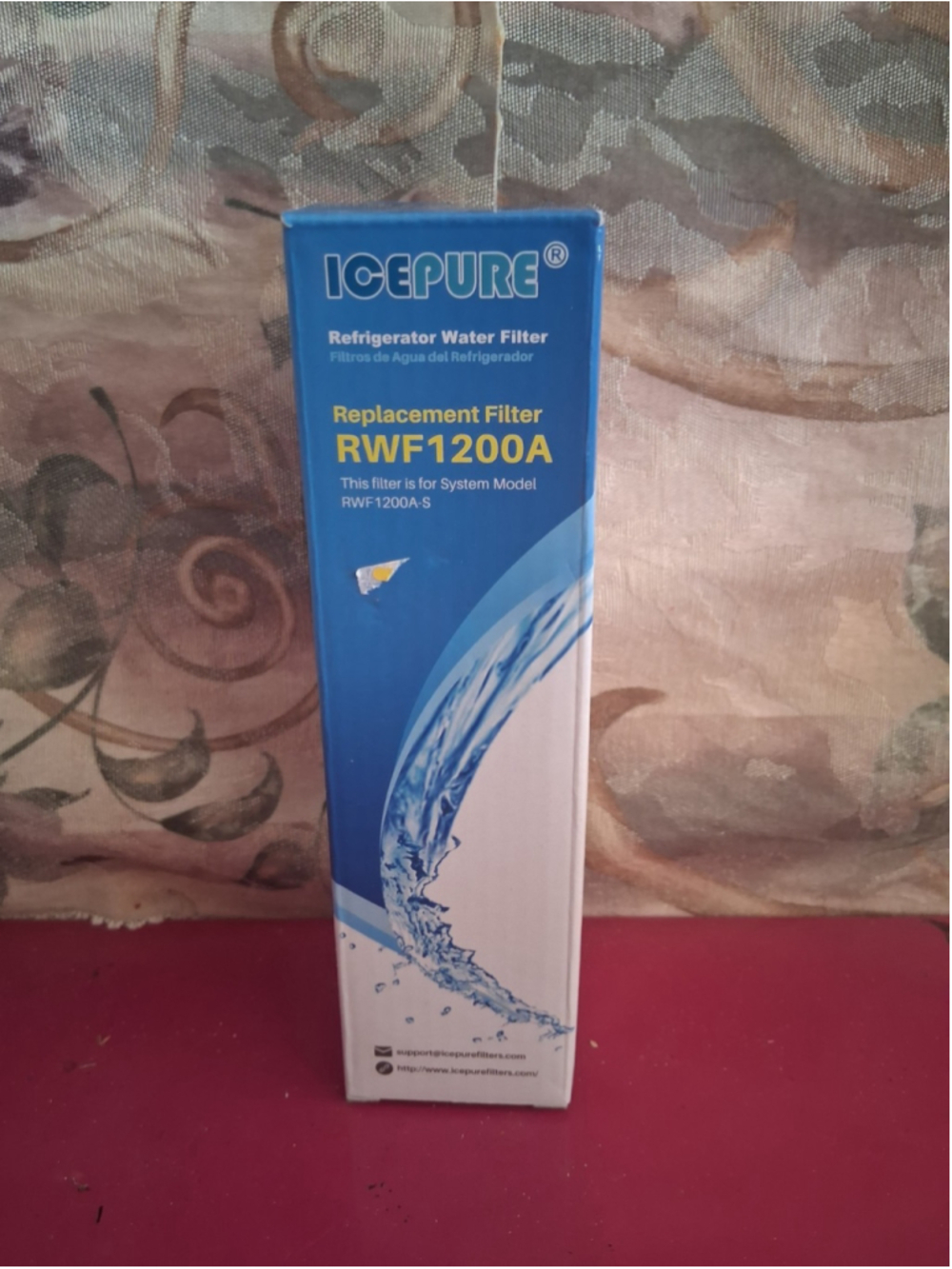 ICEPURE BPA Free Refrigerator Water Filter RWF1200A RWF1200A-S Replacement